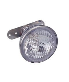 Luz de cubierta orientable 12V 55W halógena – INOX 102mm