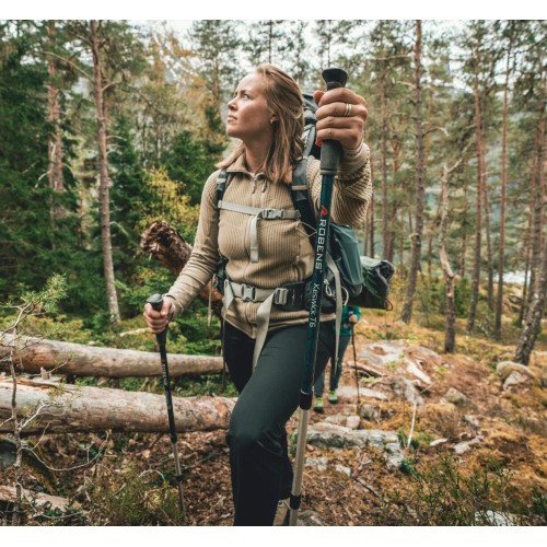 Bastones de Trekking Robens Keswick T6 – Aluminio, Ligeros y Telescópicos