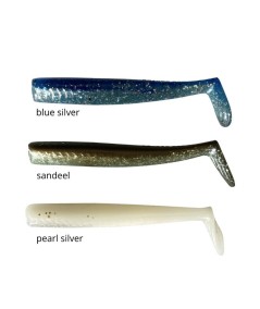 Savage Gear LB Sandeel 12.5cm (10cm) Bulk – Cuerpo de Vinilo sin Embalaje