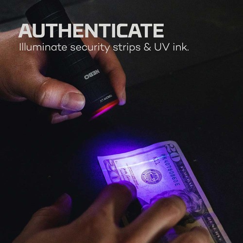 Linterna ultravioleta NEBO TORCHY UV - Fluorescencia para señuelos