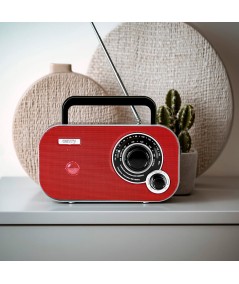 Radio Portátil AM/FM Camry CR 1140 roja