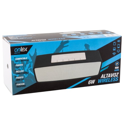 Altavoz Portátil Bluetooth 6W