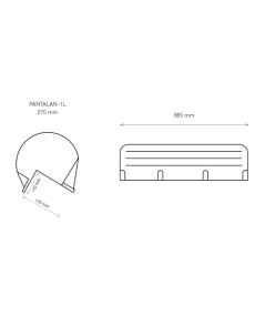 Defensa hinchable CASTRO PANTALÁN 1-L 27 x 88 cm