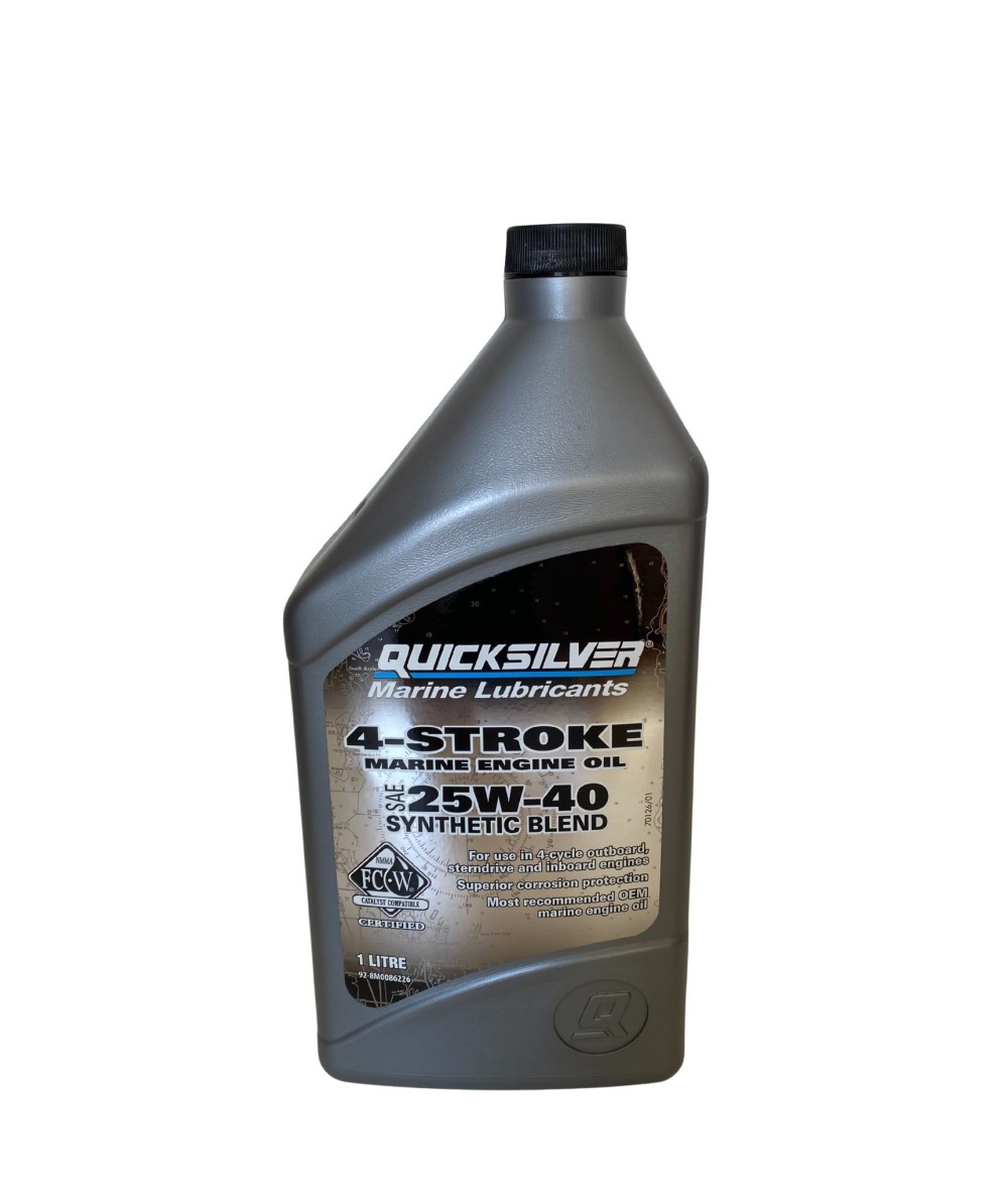 Aceite marino QUICKSILVER 4T 25W40 sintético