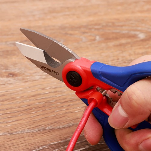 Tijeras de electricista WORKPRO