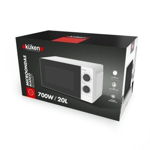 Microondas KÜKEN 700W 20L blanco