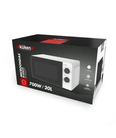Microondas KÜKEN 700W 20L blanco