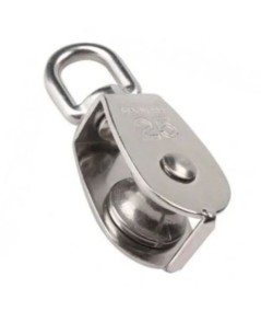 Polea giratoria simple INOX AISI304