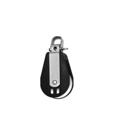 Polea simple con grillete Delrin INOX AISI316 10 mm