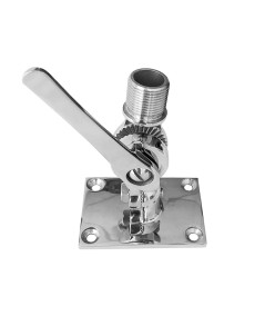 Soporte antena base plana INOX AISI316