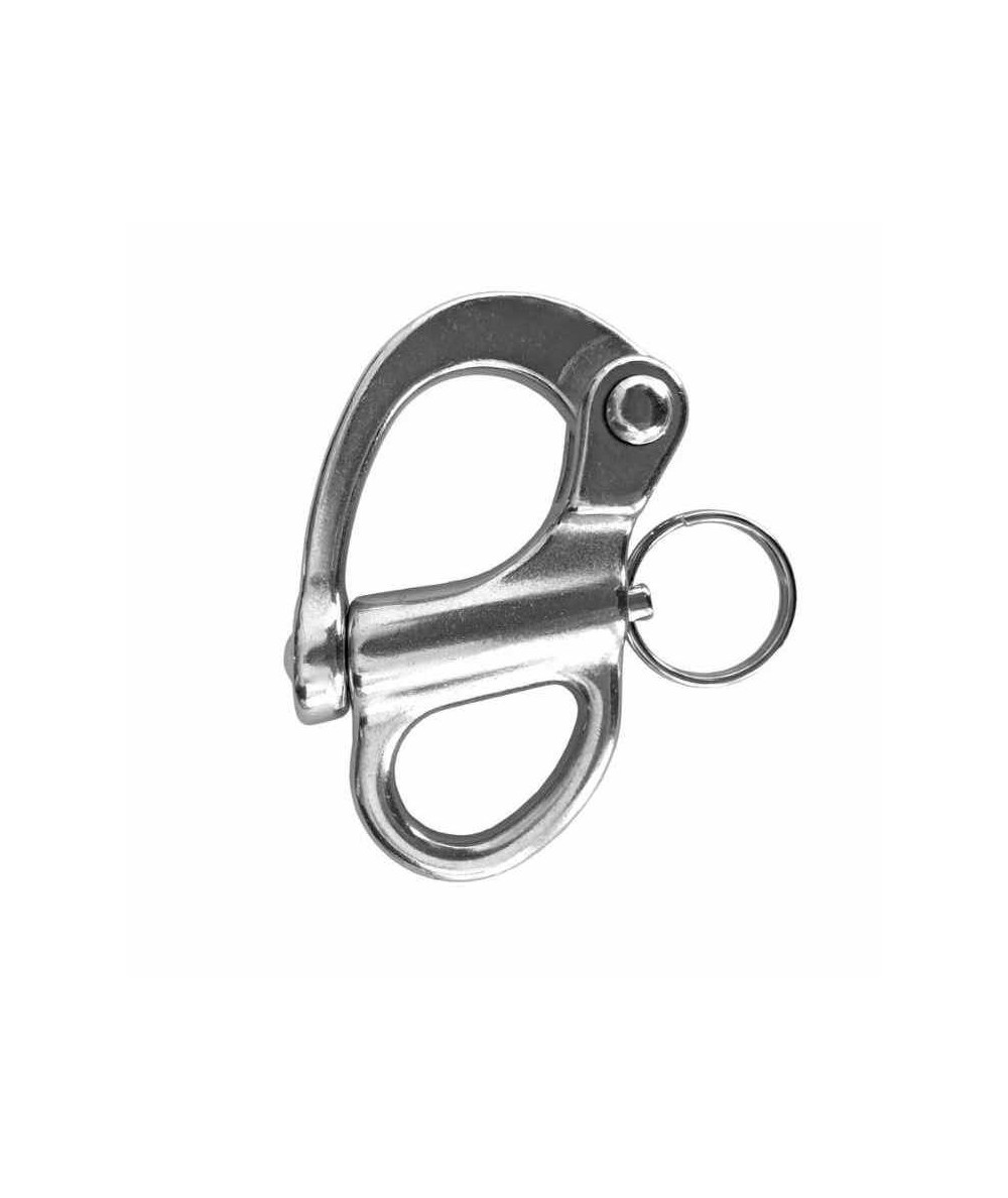 Mosquetón rápido fijo INOX AISI316