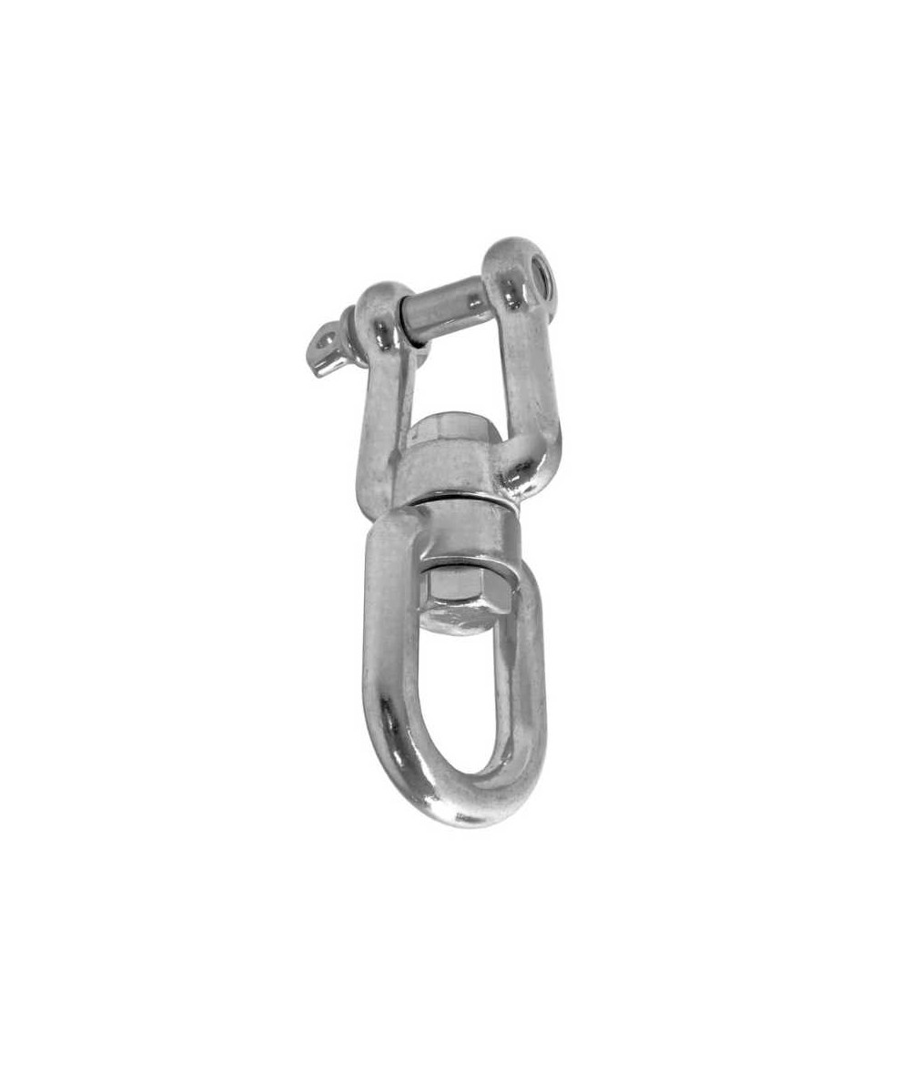 Quitavueltas con grillete y ojo INOX AISI316