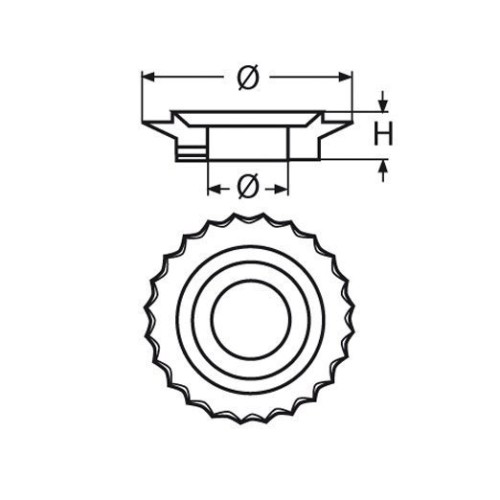 Cortacabos para hélice INOX AISI316