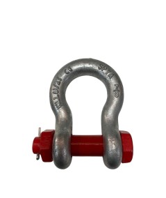 Grillete lira alta resistencia con tuerca y pasador 22x25mm (7/8")