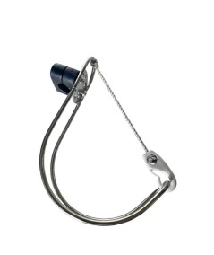 Soporte aro salvavidas INOX AISI 316 - Para candelero