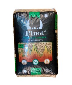 Pellets de madera PINOT – Saco 15 kg