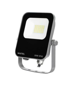 Proyector LED aluminio MATEL chip Samsung 20W luz fría IP65