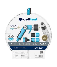 Kit Manguera de Jardín Yacht 20m – Flexible, Resistente y Antitorsión