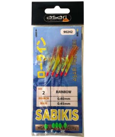 Plumas Asari Pro Sabiki Rainbow