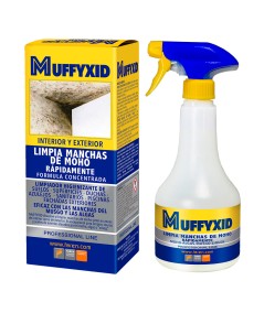 Limpiador Antimoho MUFFYXID 500ml Desinfectante con Cloro Activo