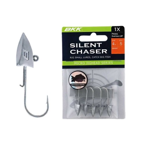 Cabeza plomada BKK Silent Chaser Prisma Darting LRF 5 uds