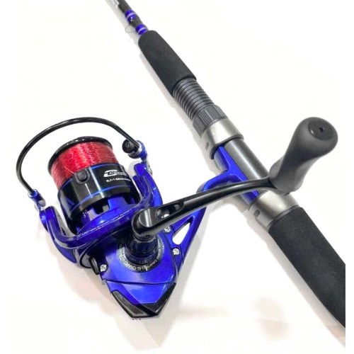 Equipo de spinning caña 2,40 m + carrete 2500