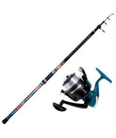 Equipo de surfcasting caña 4,20 m + carrete 7000