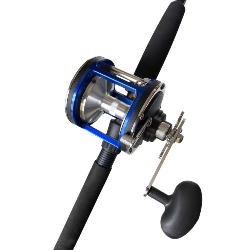 Equipo de curricán caña 1,68 m + carrete 4/0