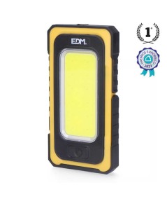 Linterna LED COB solar recargable 10 W 750 lm