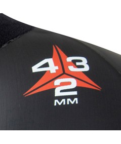 Traje Cressi Kuwae 4/3/2 mm | Neopreno para Natación y Apnea