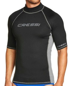 Camiseta Cressi Rashguard Uomo manga corta UPF 50+