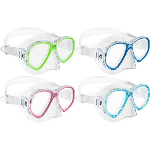 Máscara Cressi Perla Junior transparente