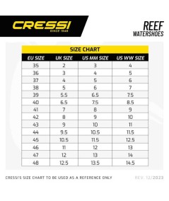 Zapatilla neopreno Cressi Reef azul