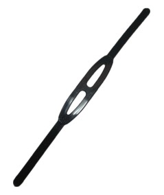 Tira de silicona para máscaras Cressi Focus negra