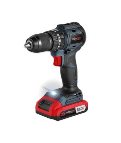 Taladro Percutor Compacto Brushless WORGRIP 20V 2.0Ah