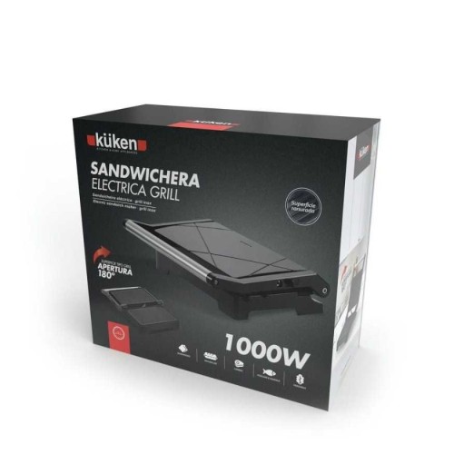 Sandwichera Parrilla/Grill Küken 1000W