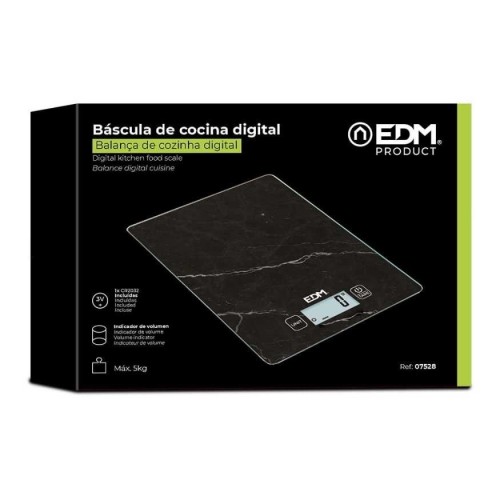 Báscula digital de cocina EDM 5 kg