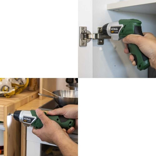 Atornillador a Batería Reversible Koma Tools 3,6V Litio