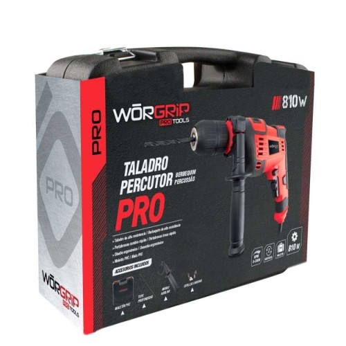Taladro Percutor WORGRIP PRO 810W