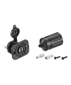 Toma Doble USB Empotrable 12-24V EASTERNER – Carga Rápida 5V 3A