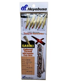 Plumas Hayabusa FLASHER Gold M Sabiki – nº10 y nº12