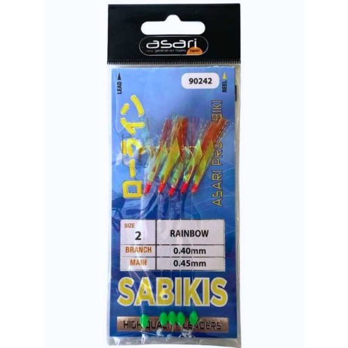 Plumas Asari Pro Sabiki Rainbow
