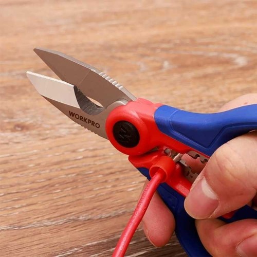 Tijeras de electricista WORKPRO