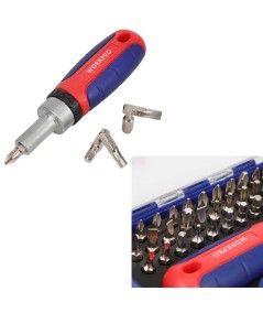 Destornillador de carraca 38 pzas. WORKPRO