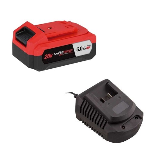 Amoladora 115/125mm WORGRIP 20V 5.0Ah Brushless