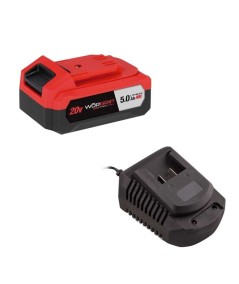 Amoladora 115/125mm WORGRIP 20V 5.0Ah Brushless