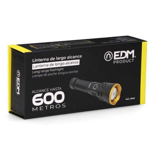 Linterna LED de largo alcance 1800lm