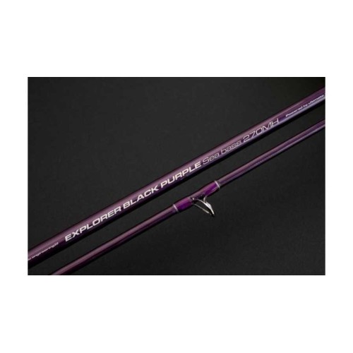 Caña Cinnetic EXPLORER BLACK PURPLE Sea Bass