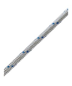 Cabo driza multiusos de poliéster alta tenacidad blanco/azul