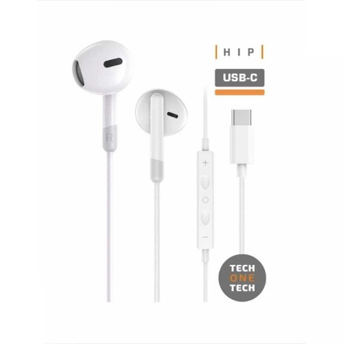 Auriculares HIP USB-C blancos